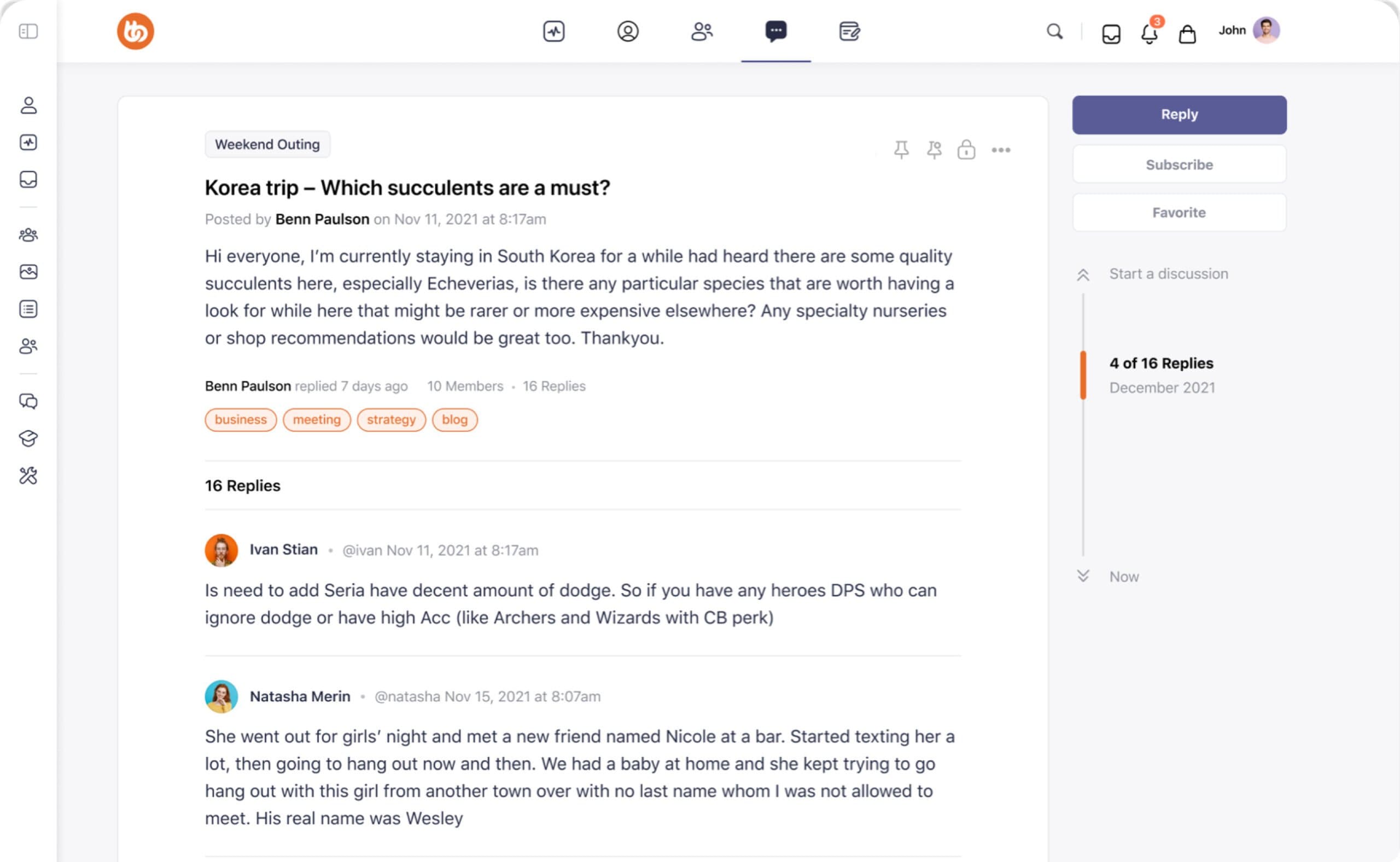 Online Communities Demo 3